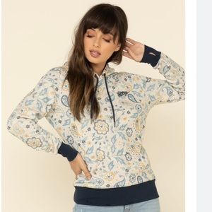Hooey Paisley Hoodie S